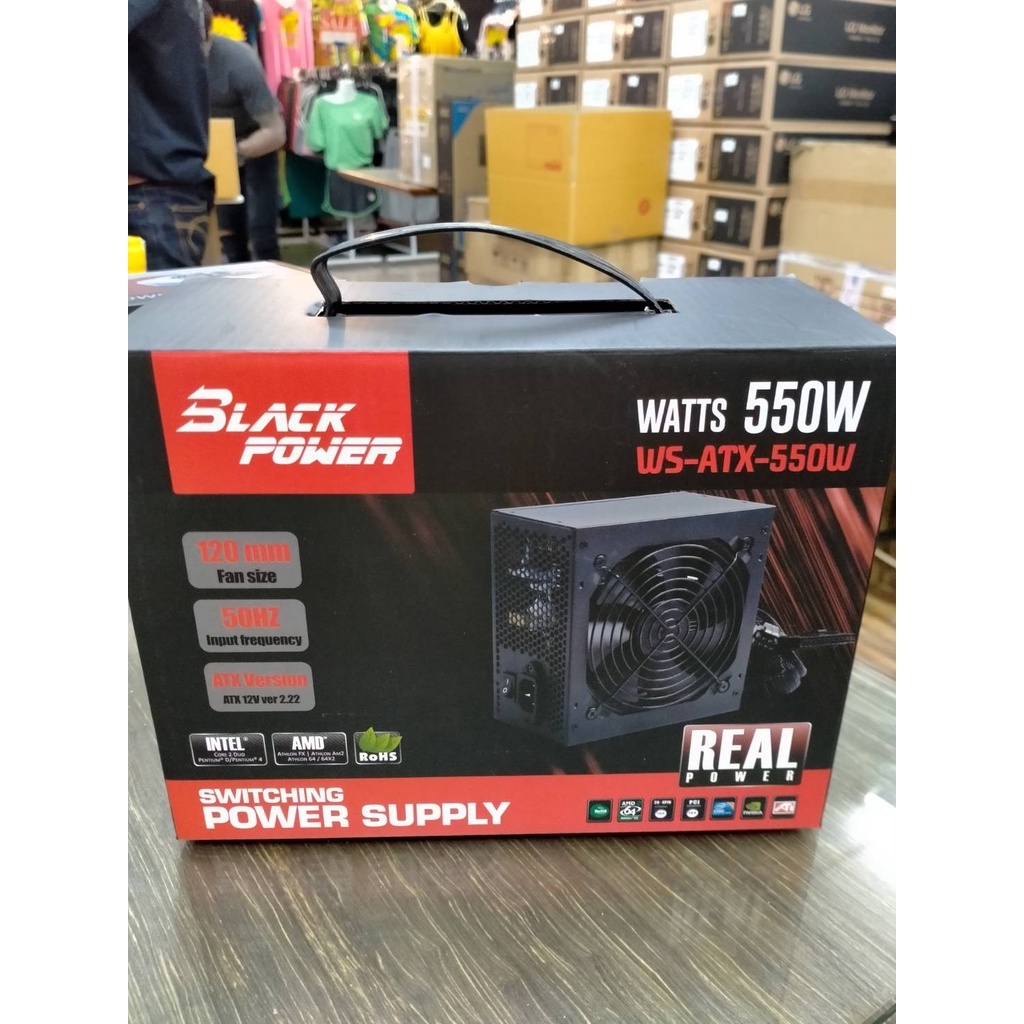 ⚡️มีส่งด่วน Power supply 600W /550W /450W GEARMASTER / GPS-001 มีสาย 24Pประกัน 1ปี
