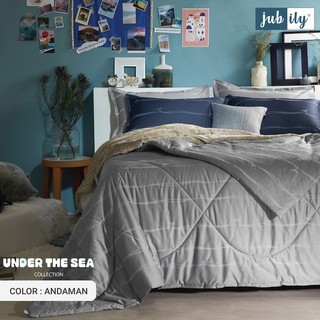 JUBILY ผ้าห่มนวมสำเร็จรูป 6 ฟุต , 3.5 ฟุต - UNDER THE SEA COLLECTION 460 SERIES