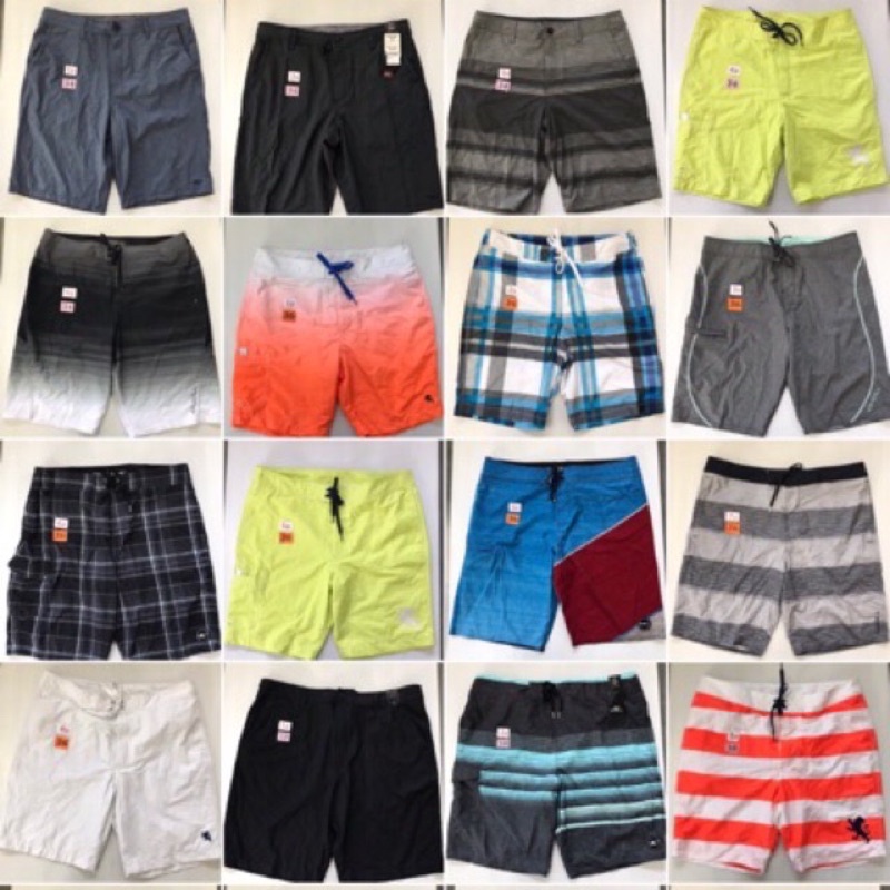 กางเกงว่ายน้ำ เดินชายหาด ผู้ชาย 36 (B,C) ของแท้ quiksilver o’neill Ripcurl SF/1