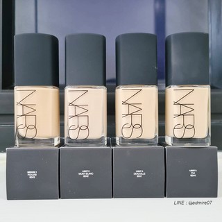 ส่งฟรี Nars Sheer Glow Foundation 30ml รองพื้นชนิดน้ำ รุ่นยอดนิยม ปกปิดริ้วรอยและจุดด่างดำ AUG02