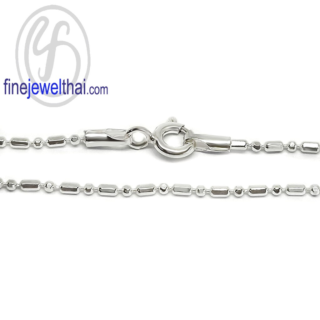 Finejewelthai สร้อย-สร้อยคอ-สร้อยคอเงิน-เงินแท้-Silver-Chain-Necklace - LMD012_16