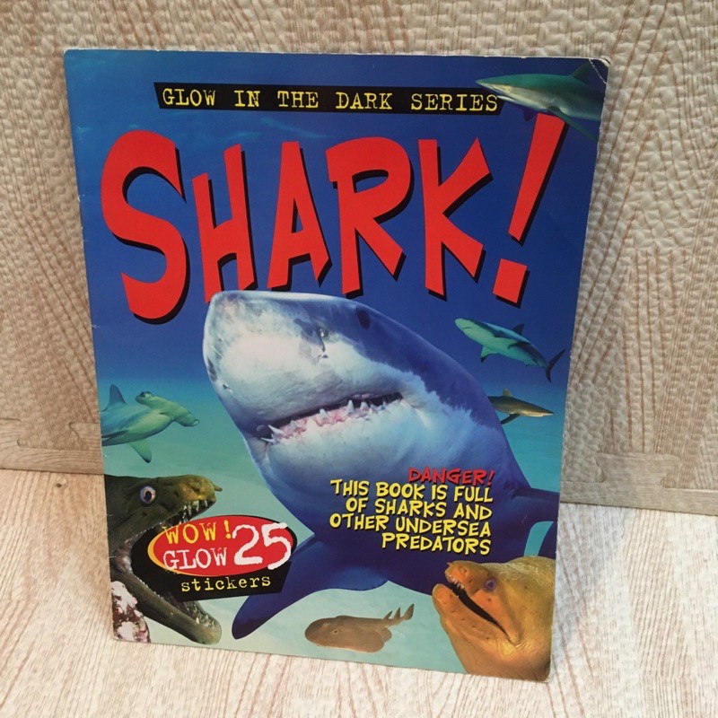 SHARK !หนังสือความรู้ปกอ่อน(มือสอง)-af4/1