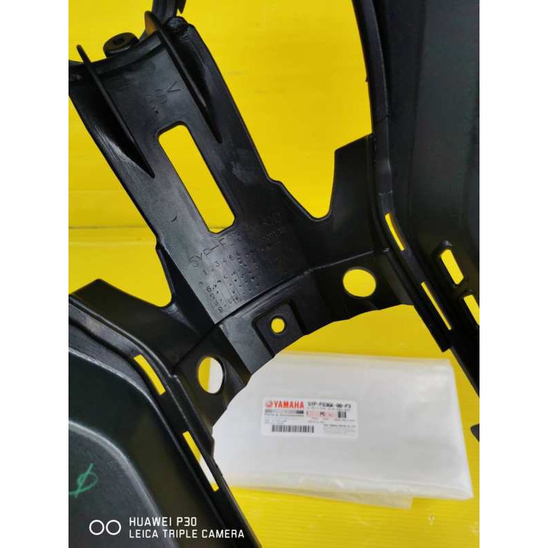 บังลมในสีดำด้าน สปาร์ค135 คาร์บู Spark135 i หัวฉีด แท้เบิกศูนย์YAMAHA ส่งให้ฟรี 5YP-F836K-00-P3 ราคา ถูกที่สุด ดีลบีเคเค แกลเลอรีภาพที่ 6