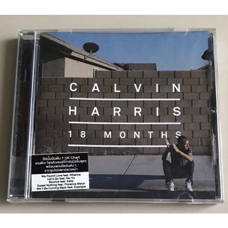 ซีดีเพลง ของแท้ ลิขสิทธิ์ มือ 2 สภาพดี...ราคา 279 บาท  “Calvin Harris” อัลบั้ม “18 Months”