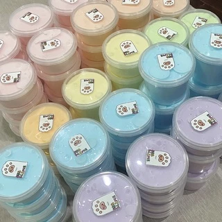sss slime | พร้อมส่ง‼️ ☁️สไลม์ขุ่น☁️เนื้อนุ่มจิ้มฟิน กระปุกเล็ก 5.5 oz.