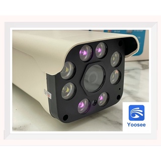 YooSee-รุ่นใหม่GW206-8LED กล้องวงจรปิดไร้สาย IP Camera กล้องวงจรปิด FHD 1080P 2 ล้านพิกเซล มองเห็นในที่มืด