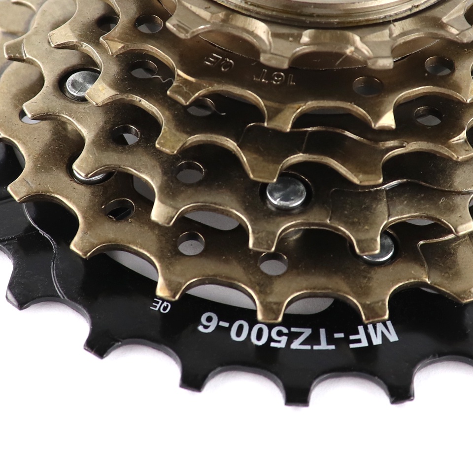 SHIMANO MF-TZ500 6 / 7 ความเร็วจักรยาน Freewheel 14-28T 14-34T Sprocket 6S 7S เหล็กสําหรับ MTB จักรยานพับขี่จักรยานจักรยาน - รูปที่ 6