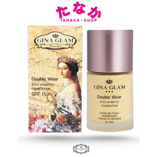 G45 Gina Glam Double Wear Stay In Matte foundation SPF 15 30 ml.