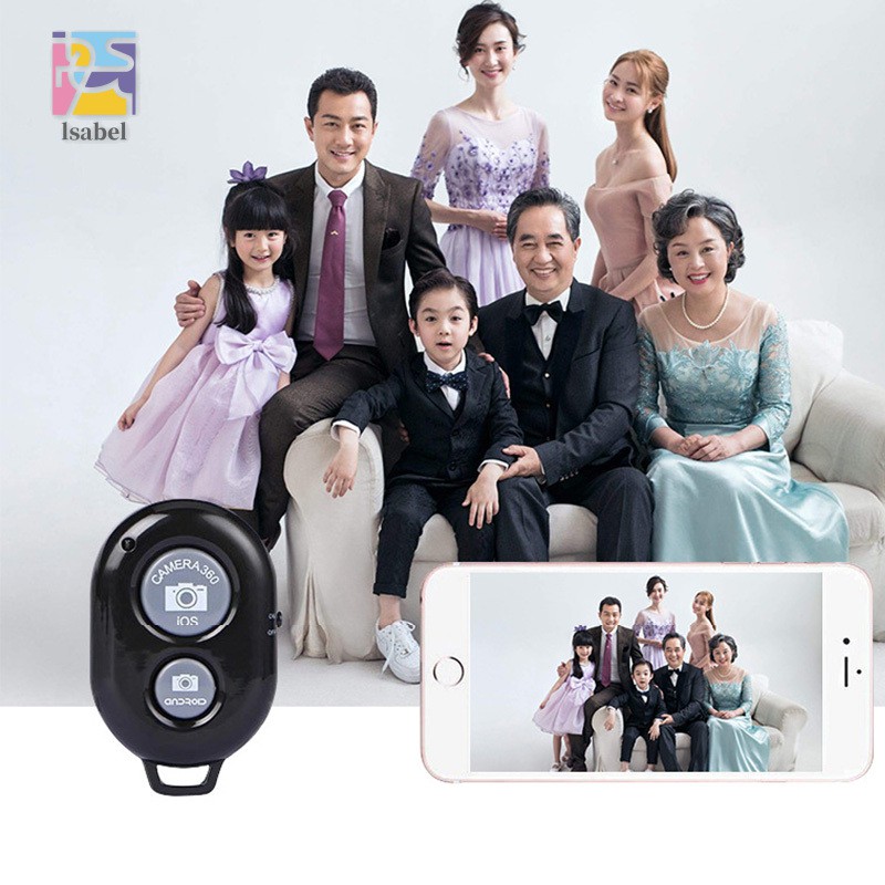 Bluetooth Remote Control Button Wireless Portable for Mobile Phone ...