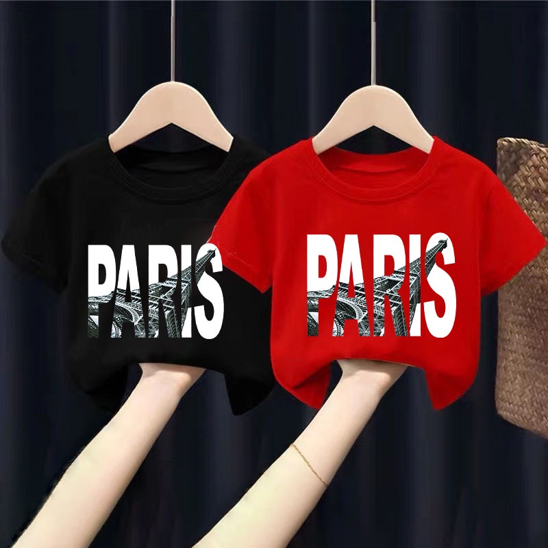 👧👦 เสื้อยืด cute cute สมวัยสดใสใส่สบายมาก ราคาถูกสุด💲 สำหรับเด็กชาย-เด็กหญิง ⚡ H-757