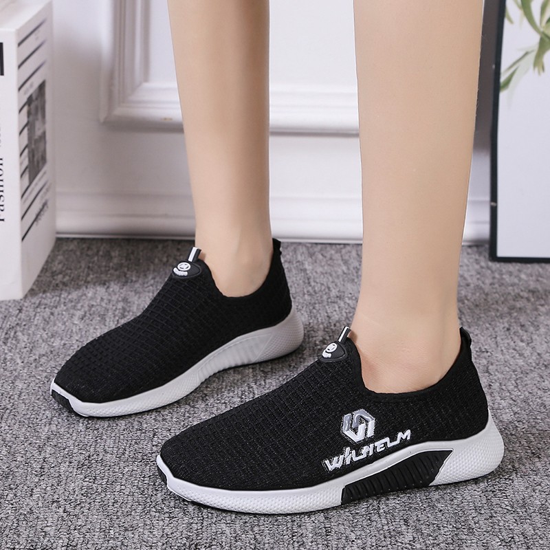 ⚡️ พร้อมส่ง⚡️ รองเท้าผู้หญิง ผ้าใบแฟชั่น สไตล์เกาหลี 2105