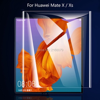 สําหรับ Huawei Mate Xs X MateXs 5G 8.0 นิ้ว ใส TPU / เคลือบด้าน ป้องกันลายนิ้วมือ ไฮโดรเจล เต็มรูปแบบ นิ่ม ป้องกันหน้าจอ ฟิล์มไม่ใช่กระจก