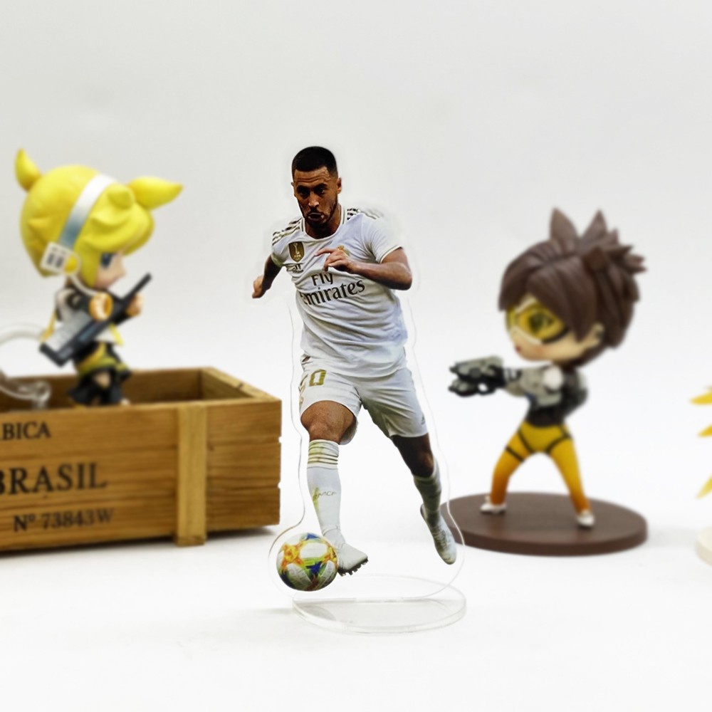 Eden Hazard HF ที่มีชื่อเสียง football star อะคริลิคขาตั้งรูปของเล่นรุ่น