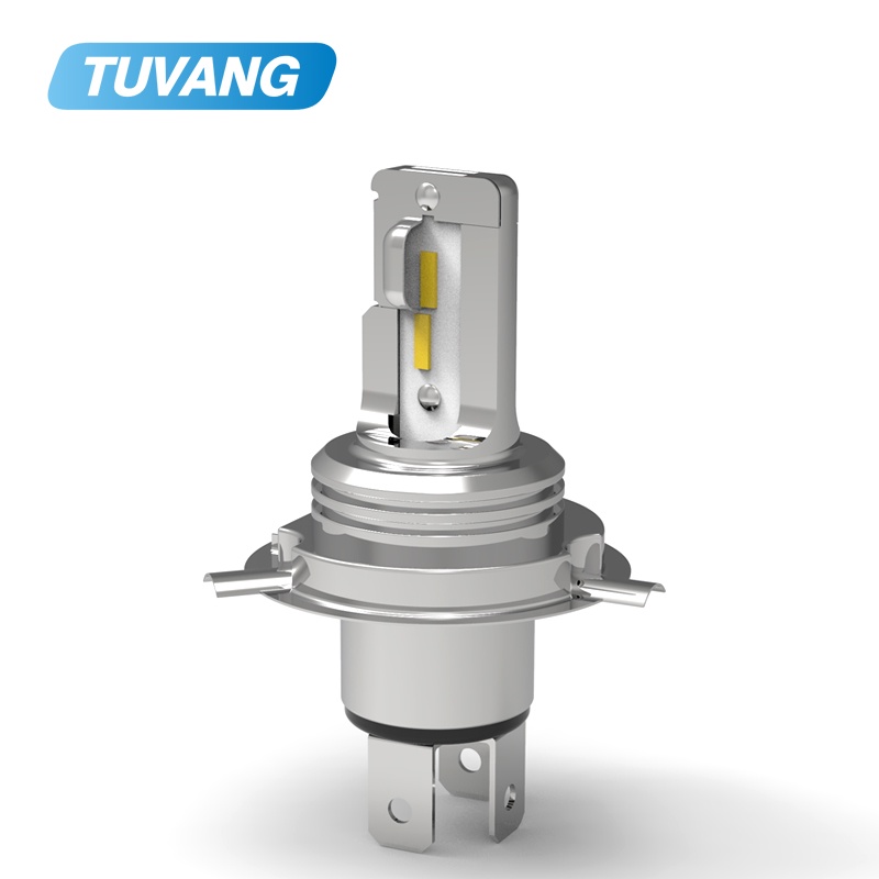 40W H4 HS1 H6 BA20D LED Motorcycle Headlight Blub DC 11V-60V 2000LM Moto Light 1860 Chip Scooter Mot