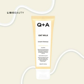 Q+A Oat Milk Cream Cleanser 125 ml.