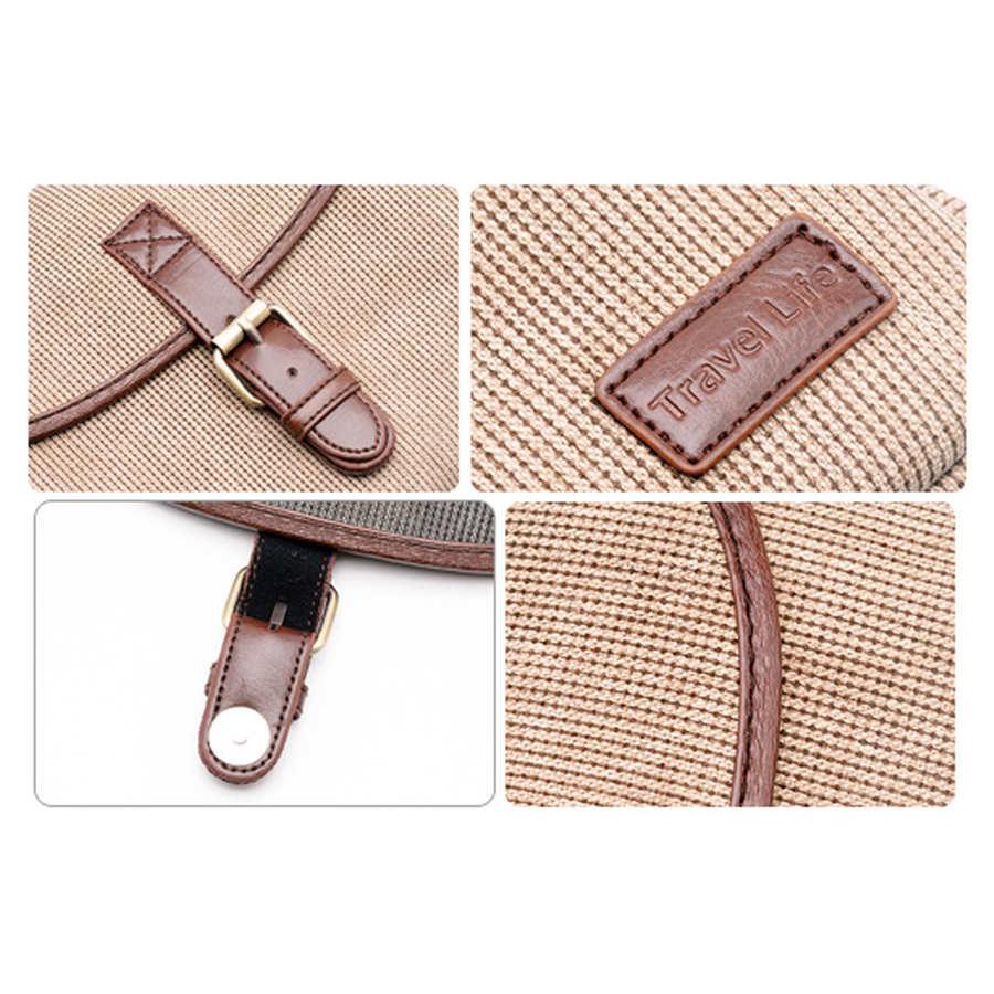 Travel Life Korean Style Canvas Camera Bag กระเป๋ากล้อง แบบสะพายข้าง แนวเกาหลี