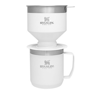 STANLEY แก้วดริปกาแฟ รุ่น CLASSIC CAMP MUG GIFT BOX POLAR WHITE