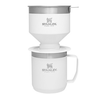 STANLEY แก้วดริปกาแฟ รุ่น CLASSIC CAMP MUG GIFT BOX POLAR WHITE