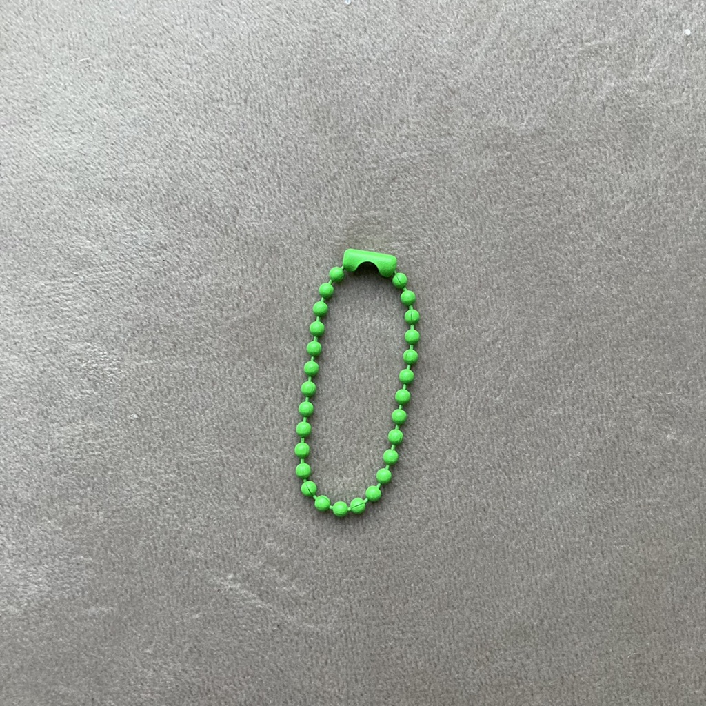 พร้อมส่ง✅ โซ่ไข่ปลา เกรดA สีพาสเทล ยาว 10 cm 15สีสดใส เลือกสีได้ งานDIY Handmade ทำพวงกุญแจ พวงกุญแจโซ่ไข่ปลา สีหวาน - รูปที่ 6