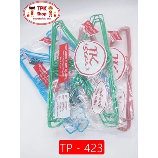 ไม้แขวนเสื้อ ไม้แขวน แพ็ค 1x12 (คละสี) TP-423 (พร้อมส่ง)