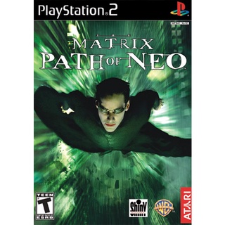 The Matrix Path of Neo(USA) PS2 แผ่นเกมส์ps2 เกมเพล2 แผ่นplay2