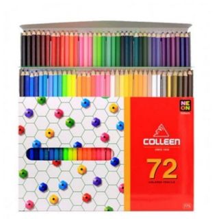 Colleen ดินสอสีคอลีน สีไม้ colleen 72 สี ด้ามเหลี่ยม