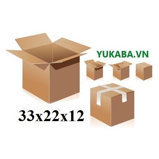กล่องคอมโบ 50 กล่อง 33x22x12