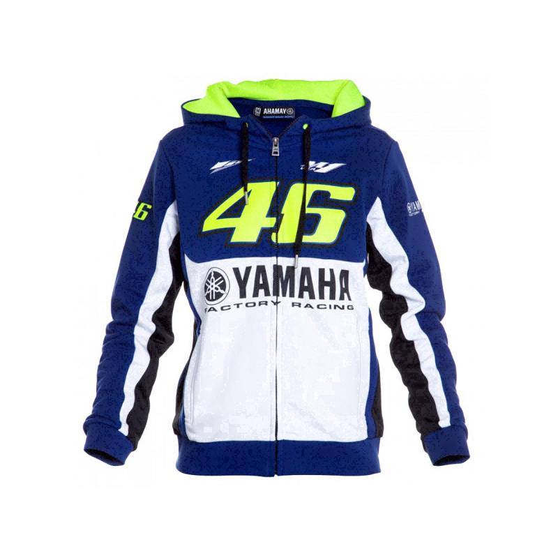 yamaha motogp เสื้อกันหนาวมีหมวกติดซิป