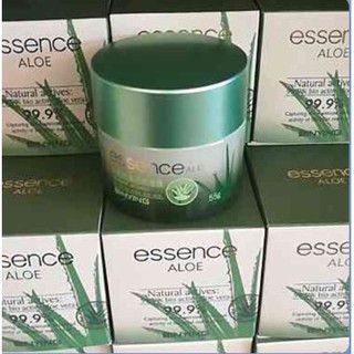 Essence Aloe Vera Cream ขนาด 55g อโลเวร่าครีมเพิ่มความชุ่มชื้น ด้วยผงสกัดว่านหางจระเข้เข้มข้น 99.9%**ของแท้ พร้อมส่ง