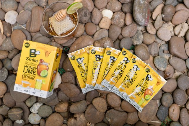 (ขนาดพกพา) มะนาวผสมน้ำผึ้งเข้มข้น​ ตรา​ บี-ส​ไมล์​  33ml.​ 1กล่อง6ซอง ราคา ถูกที่สุด ดีลบีเคเค แกลเลอรีภาพที่ 6