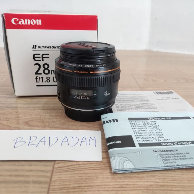 ขายเลนส์ canon 28f1.8 - bradadam - ThaiPick