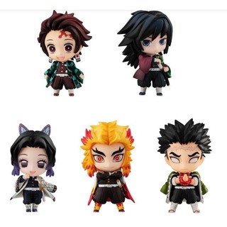 📍พร้อมส่ง ของแท้ Mascot set Mega House เสาหลัก kimetsu no yaiba ดาบพิฆาตอสูร demon slayer chibi the pillars giyu rengoku