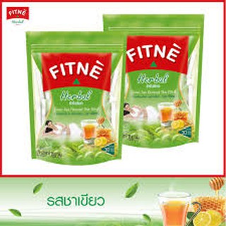 🍵8,15,30 ซอง🍵 ชาชงสมุนไพร ตราฟิตเน่ กลิ่นชาเขียว สีเขียว Fitne Herbal tea green tea