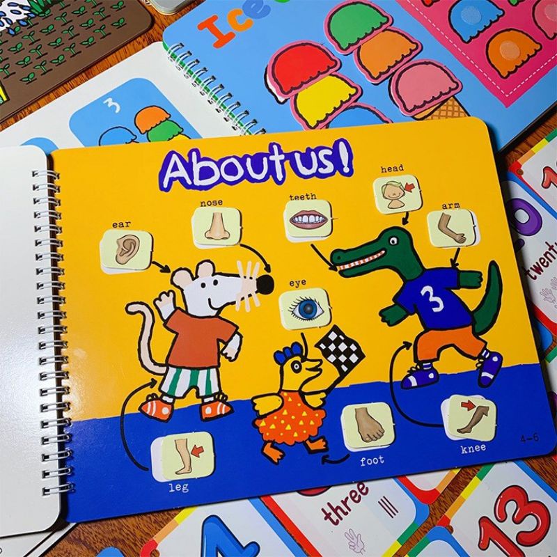 Maisy's Quiet book Boxset หนังสือกิจกรรม