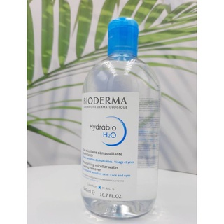 BIODERMA Hydrabio H2O 500 ml. ขวดสีฟ้า
