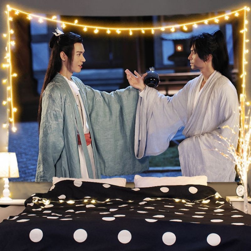 ผ้าแต่งห้อง 🥰 จางเจ๋อฮั่น นักรบพเนจรสุดขอบฟ้า ซานเหอลิ่ง zhangzhehan WordOfHonor โจวจื่อซู กงจวิ้น เ