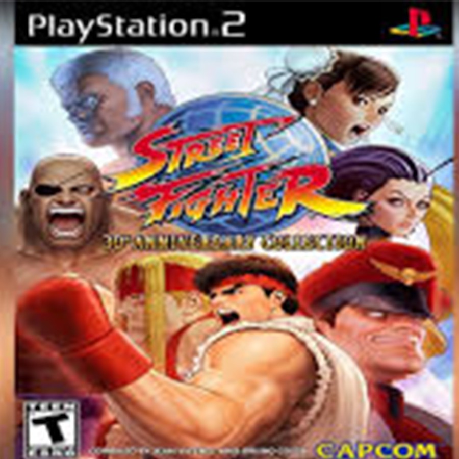 แผ่นเกมส์[PlayStation2]Street Fighter 30th Anniversary Collection