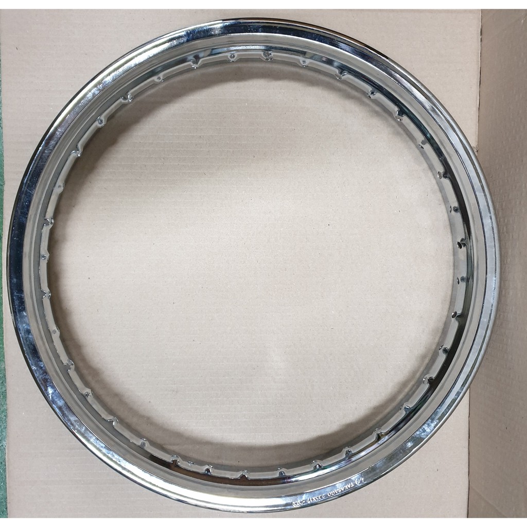 วงล้อเหล็ก 17 นิ้ว ขนาด 2.15x17  1.85x17 1.60x17 1.40x17  36รู takasago ขอบล้อมอเตอร์ไซด์