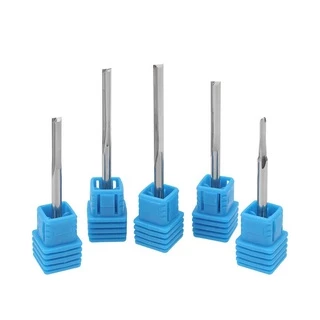 Vsharp 3.175 4 มม. อุปกรณ์เครื่องมือคาร์ไบด์ทังสเตนคาร์ไบด์สําหรับงานไม้ Mdf ฮาร์ดอะคริลิค
