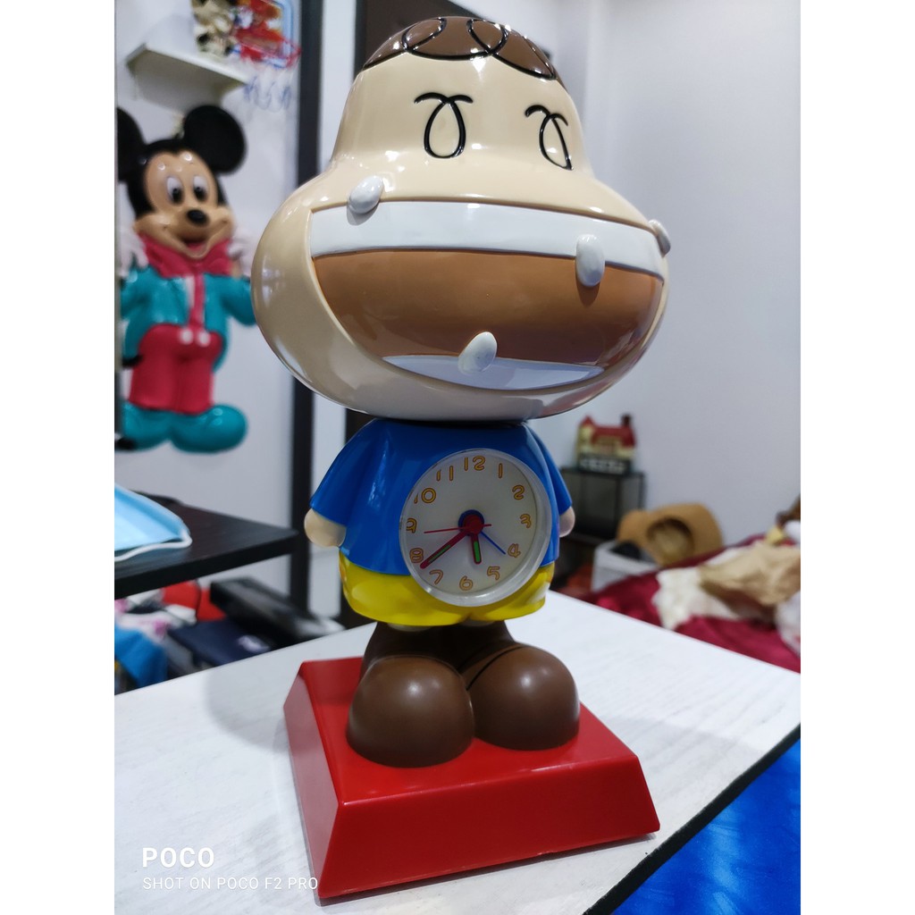 นาฬิกามัสคอต Ajijomoto (อายิโน๊ะโมโต๊ะ) ยุค90's เก่าญี่ปุ่น