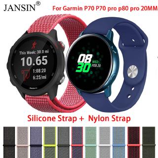 สายนาฬิกาข้อมืออุปกรณ์เสริมสําหรับ Garmin P 70 P 70 Pro Y 7 Y 80 Pro Y 16 L 8 Dt 98 20มม.