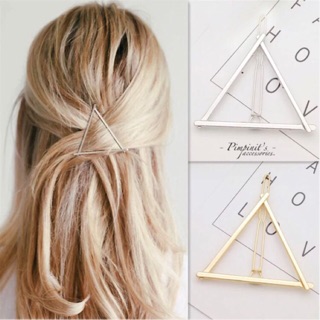 📬 พร้อมส่ง :🔺 คลิปหนีบผมลายสามเหลี่ยม | Triangle Hair Clip.