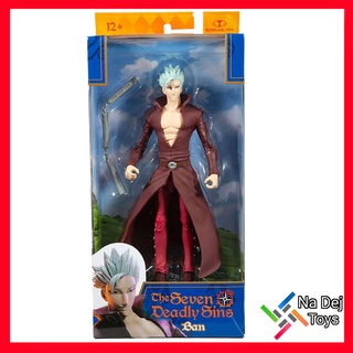 Ban The Seven Deadly Sins McFarlane Toys 7" Figure บัน ดิ เซเว่น เดดลี่ ซินส์ แมคฟาร์เลนทอยส์ ขนาด 7 นิ้ว ฟิกเกอร์