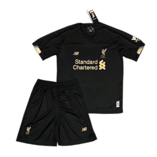 เสื้อกีฬาแขนสั้น ลายทีมผู้รักษาประตู Liverpool 2019/20