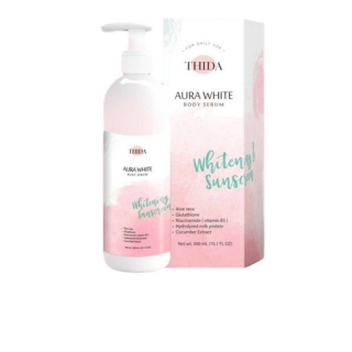 Thida Aura White Body Serum โลชั่นธิดา ออร่าไวท์ ขนาด 300 ml.