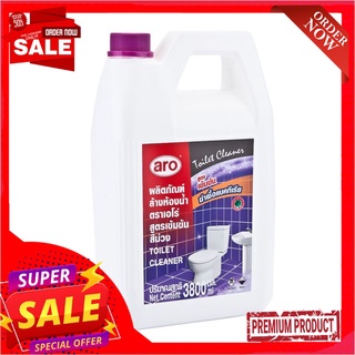 เอโร่ น้ำยาล้างห้องน้ำ กลิ่นไวโอเล็ต ขนาด 3800 มล.ARO TOILET CLEANER 3800X1 VIOLET