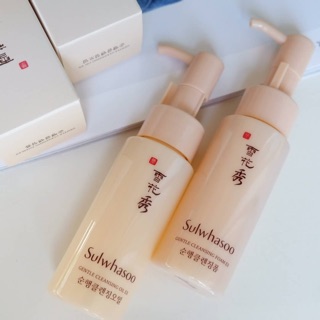 เซตคู่สุดคุ้ม!!! 💕 ออยล้างเครื่องสำอางค์+โฟมล้างหน้า 🌟SULWHASOO