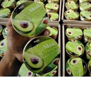 มาร์คจันทร์หอม Junhom mask avocado mask มาร์คอะโวคาโด 250 กรัม มาร์คผิวขาว ไม่กัดผิว ไม่คัน