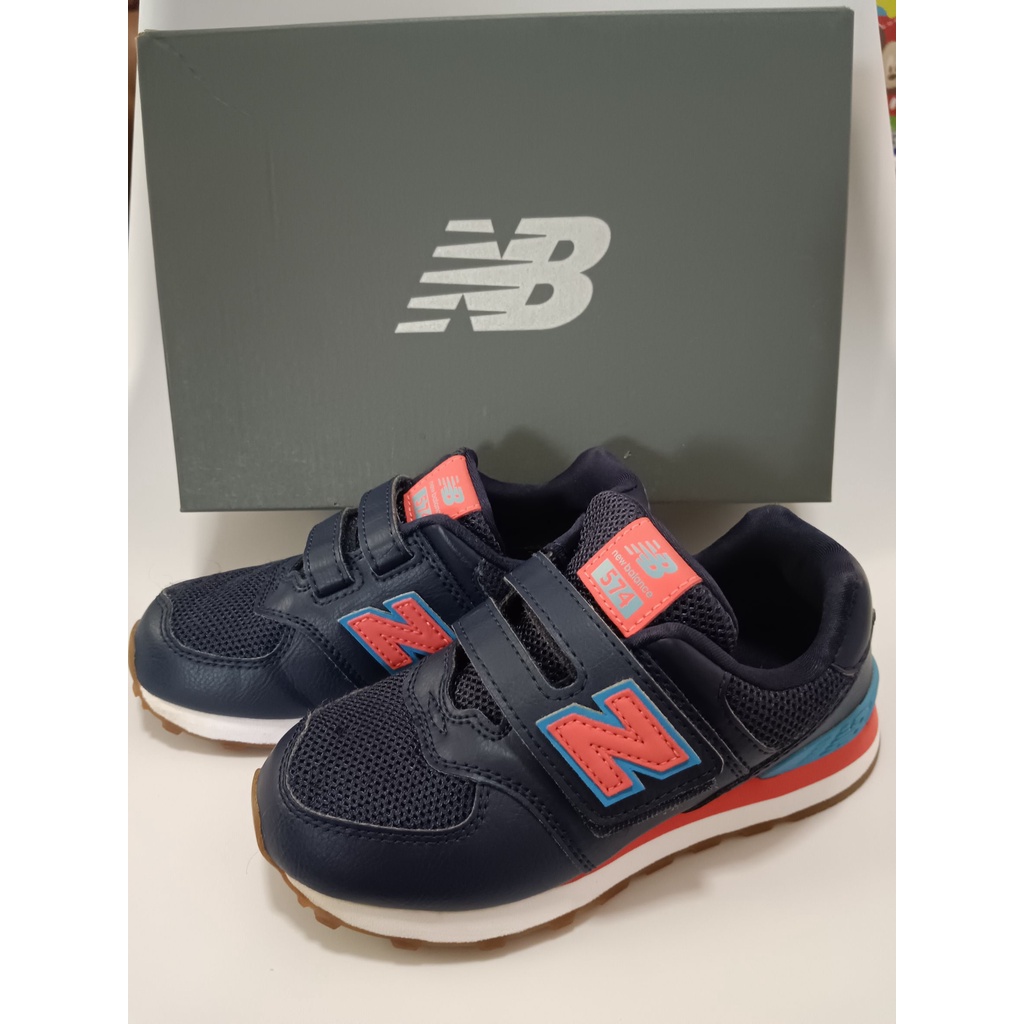 รองเท้ามือสองเด็กผู้ชาย New Balance 574 (17.5 cm) ของแท้จาก shop ใช้น้อย สภาพดี