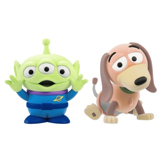 LOT JP🇯🇵 Banpresto Fluffy Puffy Toy Story Set Of 2 Alien and Slinky dog